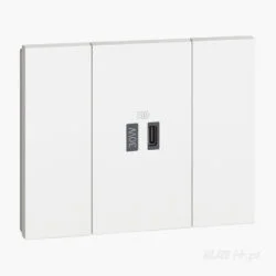 Tomada USB C 30W Bticino (kit) - Living Now