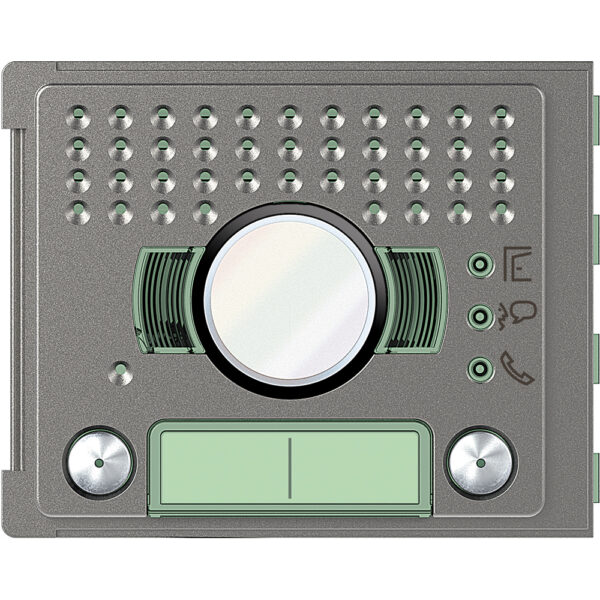 New Sfera - Frontal módulo áudio/vídeo com 2 botões em dupla fila - Robur - 351225