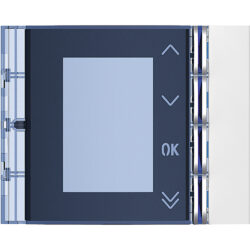 New Sfera - Frontal para módulo com display gráfico - Branco - 352502