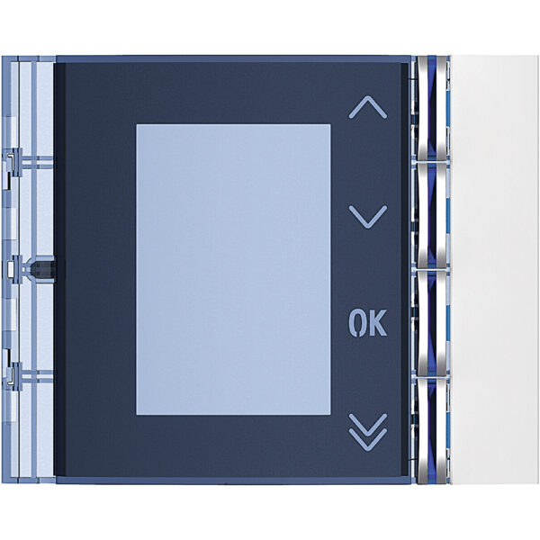 New Sfera - Frontal para módulo com display gráfico - Branco - 352502