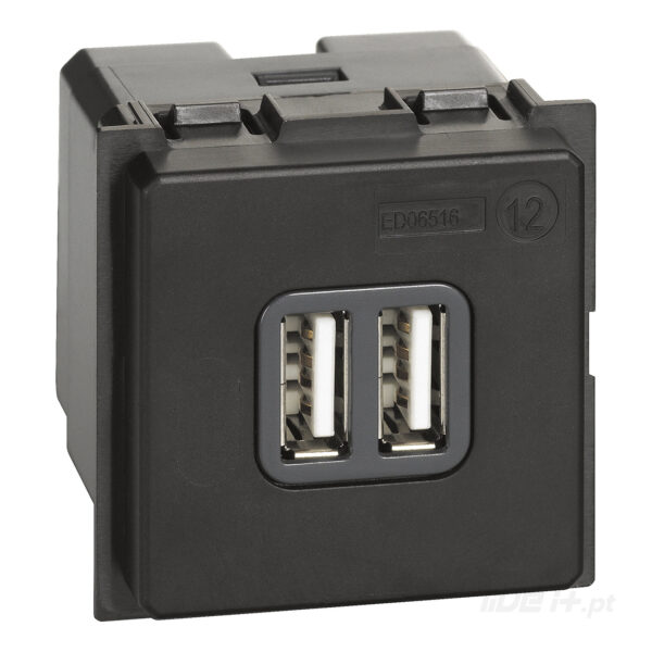 CARREG.2 X USB-A 3A 2MD - Living Now - K4285C2