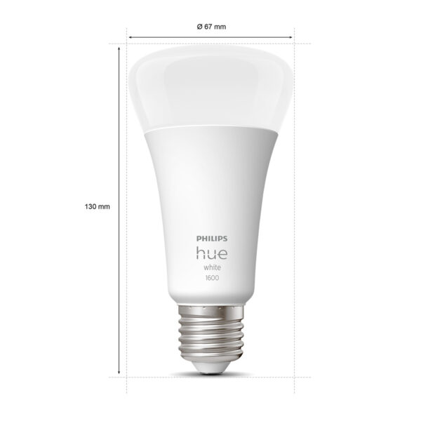 Philips Hue E27 White LED 15.5W A67