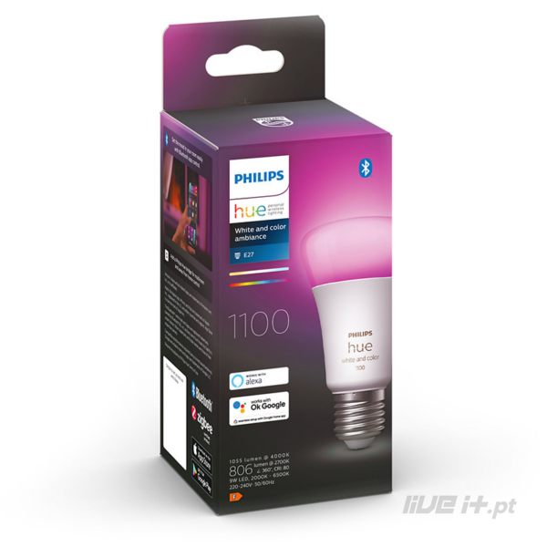 Philips Hue E27 1100Lm White & Color LED