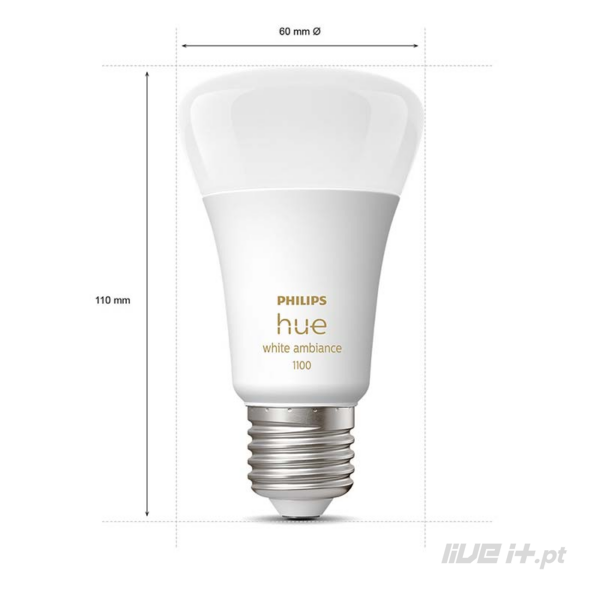 Philips Hue Starter kit E27 White Ambiance LED