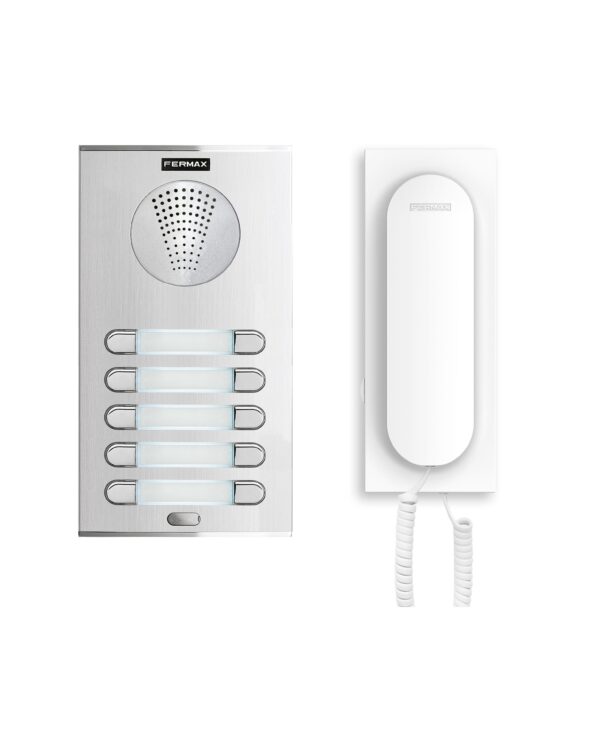 Kit Intercomunicador CITY 4+N 10/INQ - Fermax - 4865